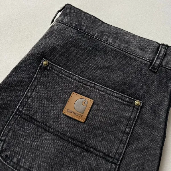 Carhartt Work In Progress Cargo Shorts Sage Green Denim Shorts - 26