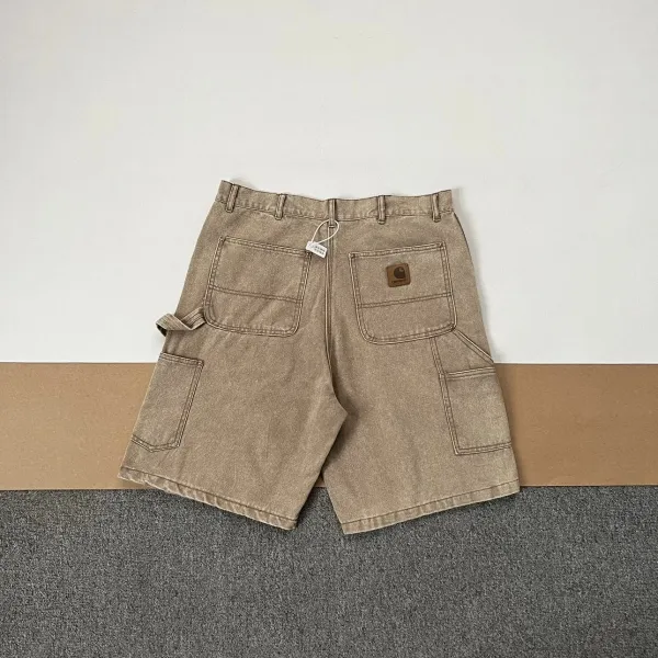 Carhartt Work In Progress Cargo Shorts Sage Green Denim Shorts - 14