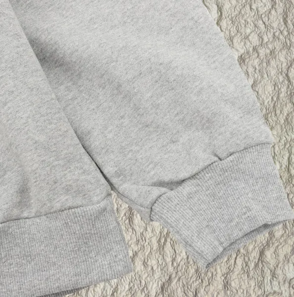 Celine Logo Tape Hoodie Gray - 6