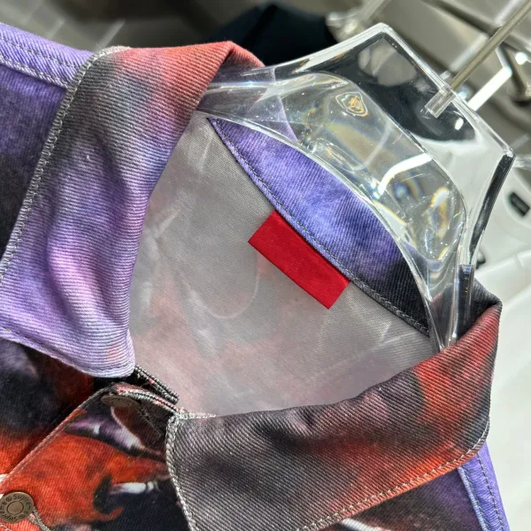 Supreme x Takashi Murakami Denim Jacket Multicolor Print Denim-Jacket - 8