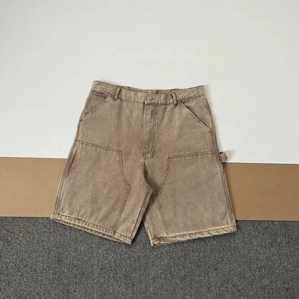 Carhartt Work In Progress Cargo Shorts Sage Green Denim Shorts - 13