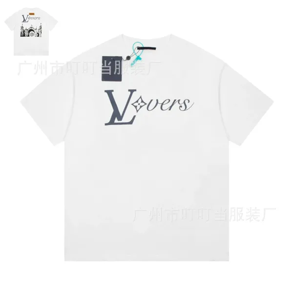Louis Vuitton LVovers White T-Shirt - 1