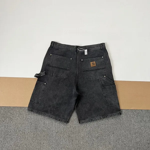 Carhartt Work In Progress Cargo Shorts Sage Green Denim Shorts - 12