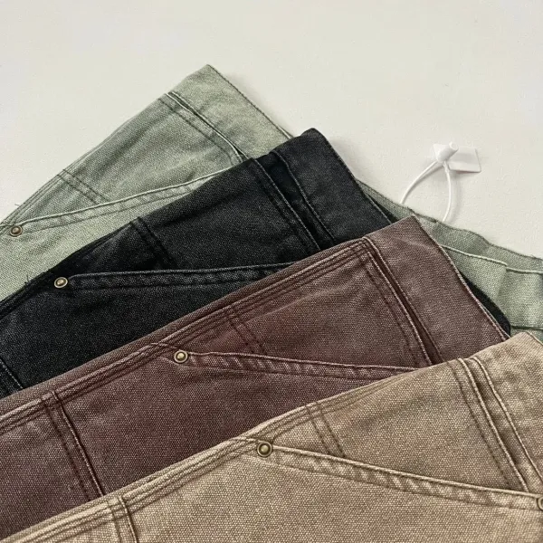 Carhartt Work In Progress Cargo Shorts Sage Green Denim Shorts - 23