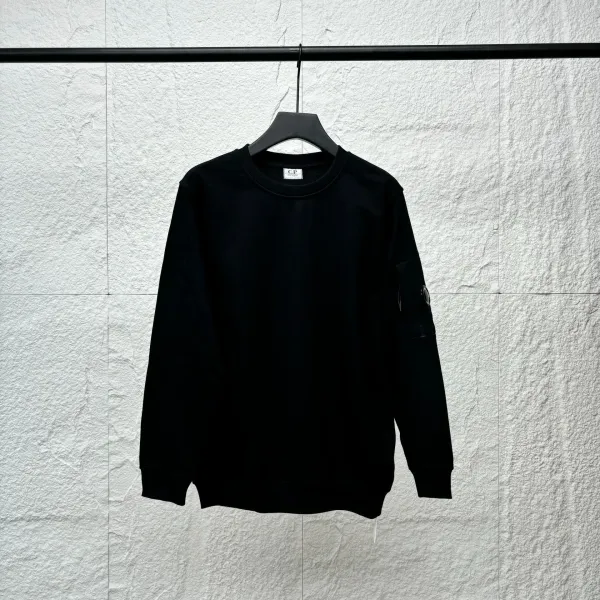 C.P. Company Olive Green Ribbed Crewneck Sweater - 8