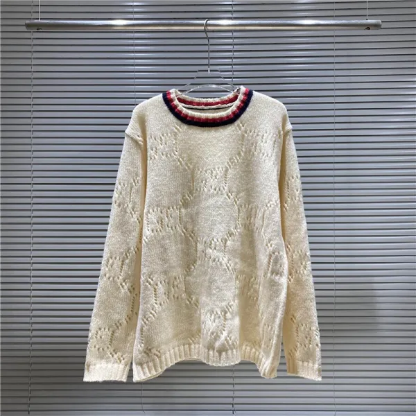 Gucci Bear GG Knit Sweater Blue - 35