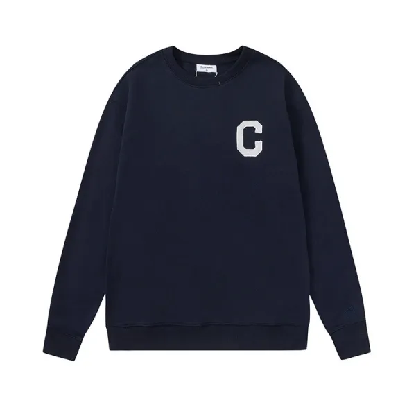 Comme des Garçons Play C Logo Navy Sweatshirt Hoodie - 1