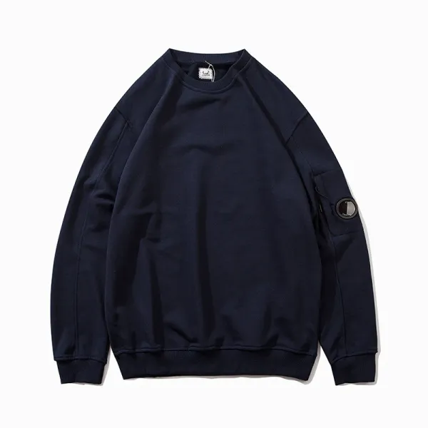 C.P. Company Olive Green Ribbed Crewneck Sweater - 17