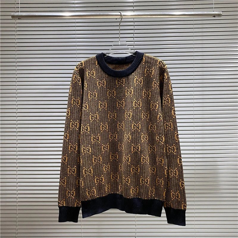 Gucci Bear GG Knit Sweater Blue - 39