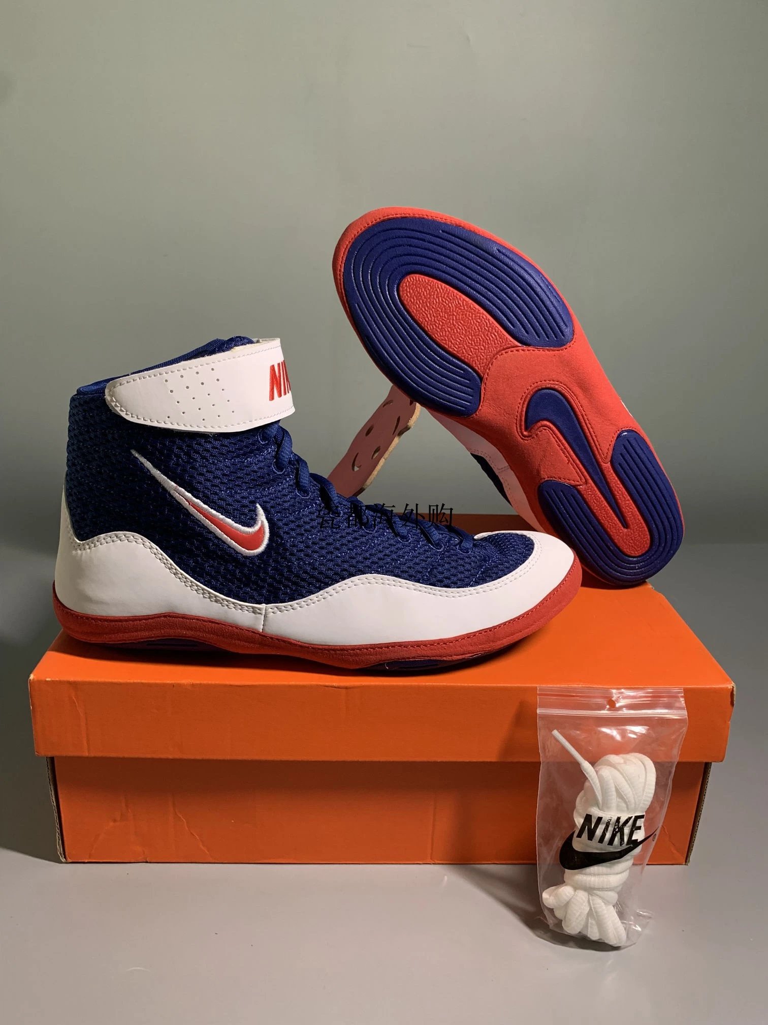 Blue/White/Red (Special Order) Runs 0.5 US Size Small