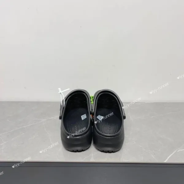 Crocs Platform Clog Black Shoes Sandals - 28