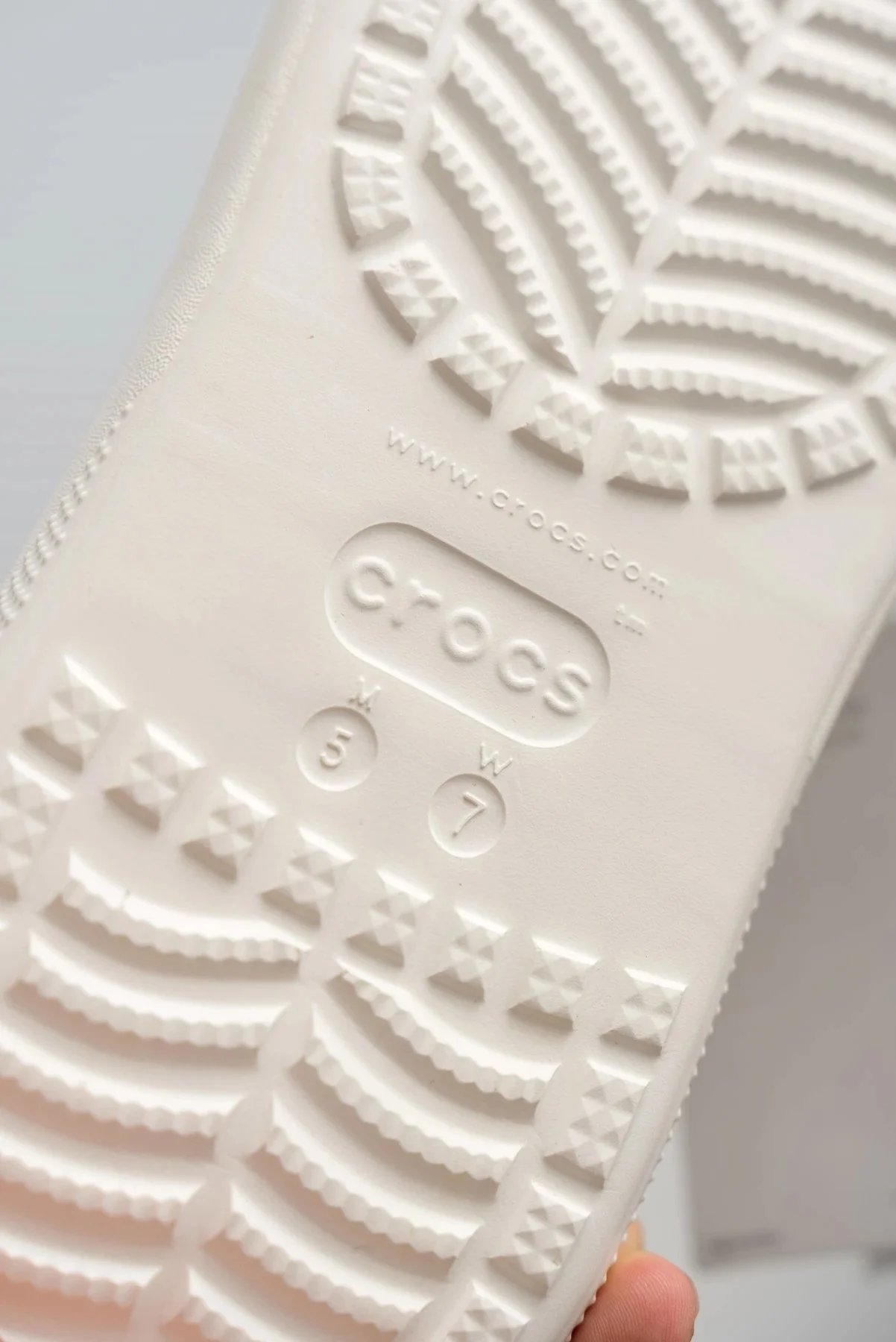 Crocs Classic Platform Clog Beige Sandals - 56