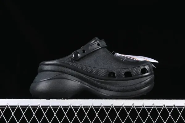Crocs Platform Clog Black Shoes Sandals - 51