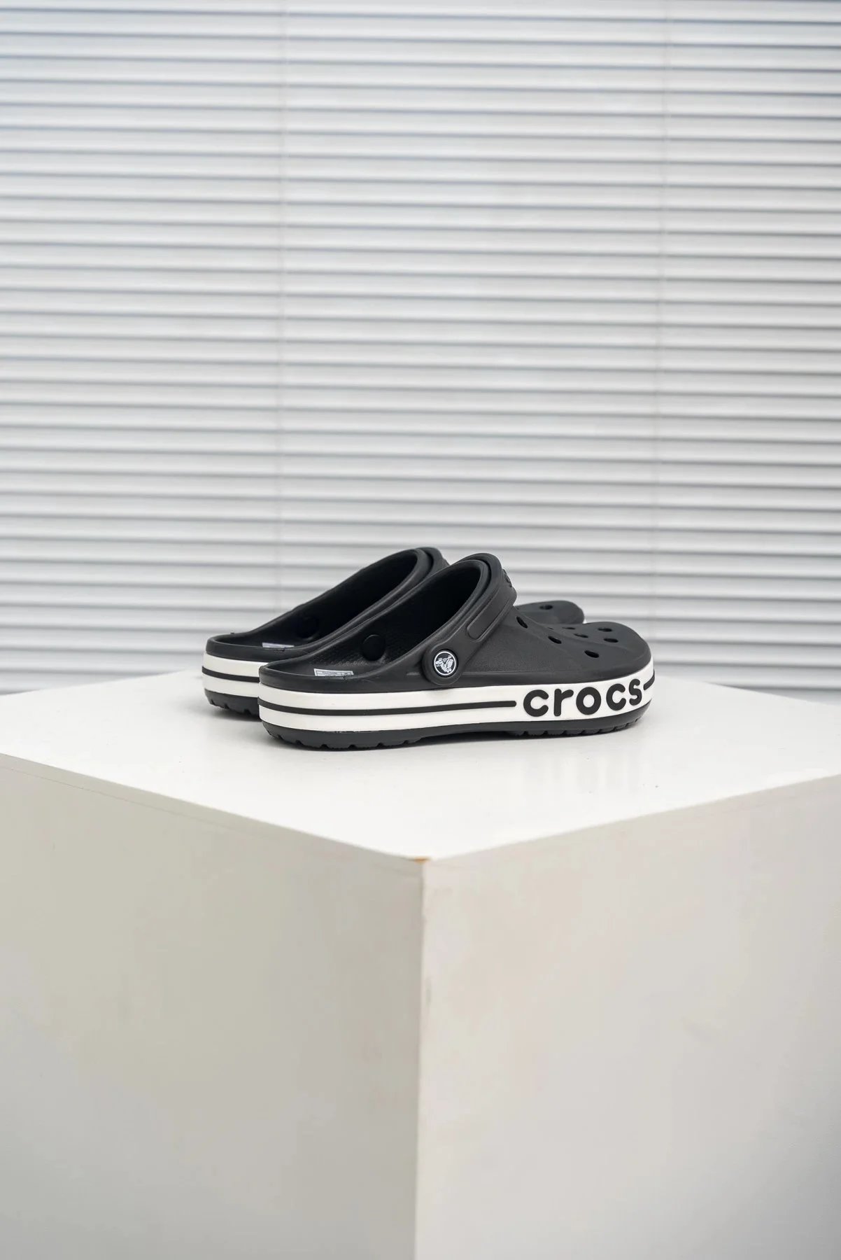 Crocs Classic Platform Clog Beige Sandals - 83