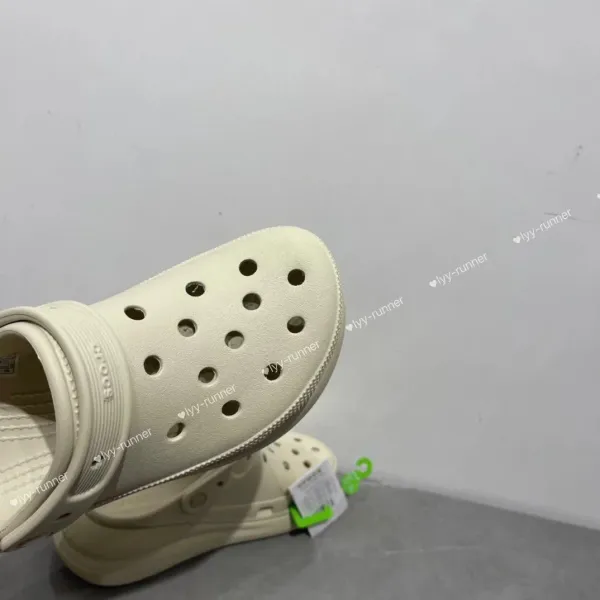 Crocs Platform Clog Black Shoes Sandals - 14