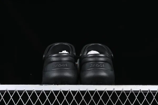 Crocs Platform Clog Black Shoes Sandals - 54