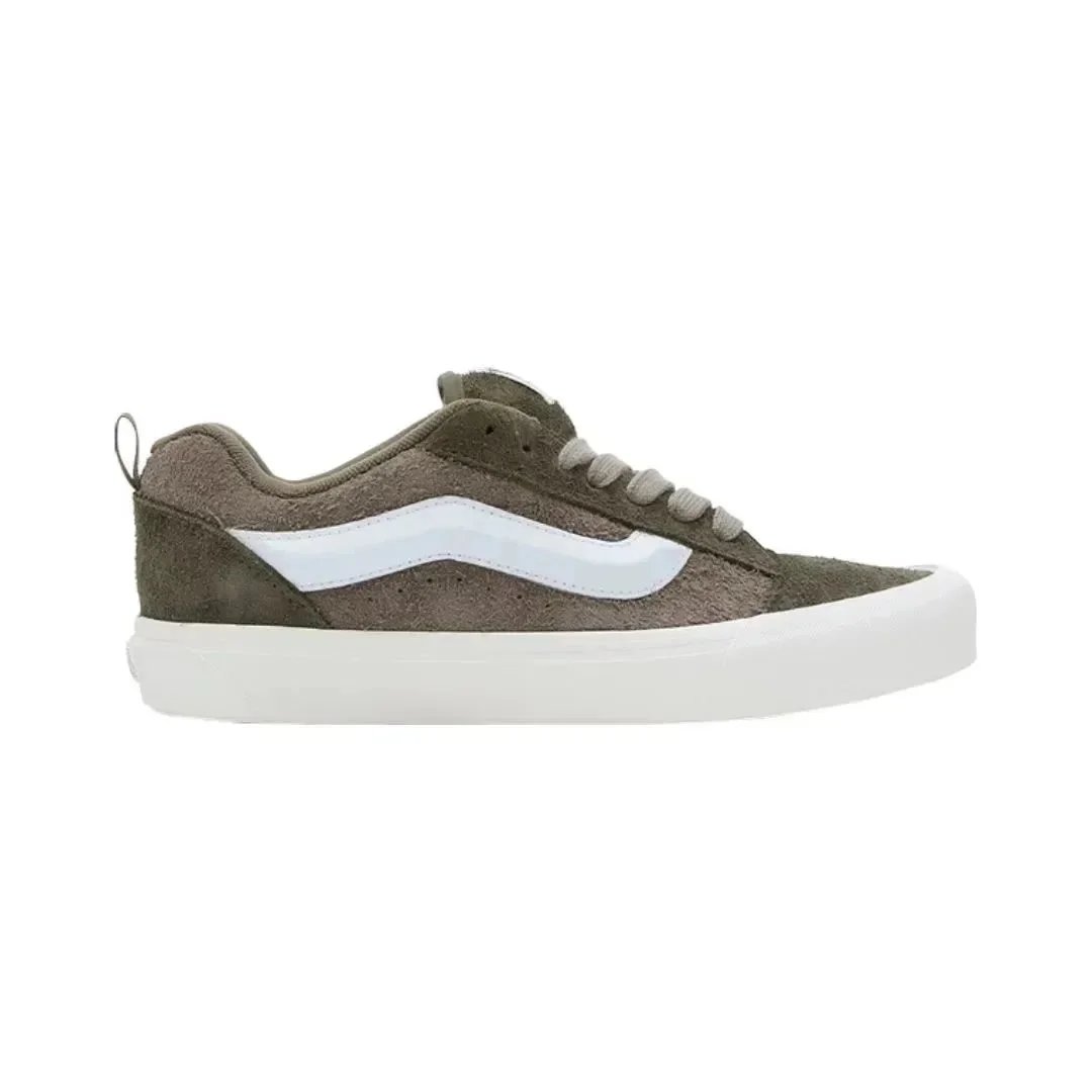 Vans Knu Skool Low Olive White VN0009QC6BT