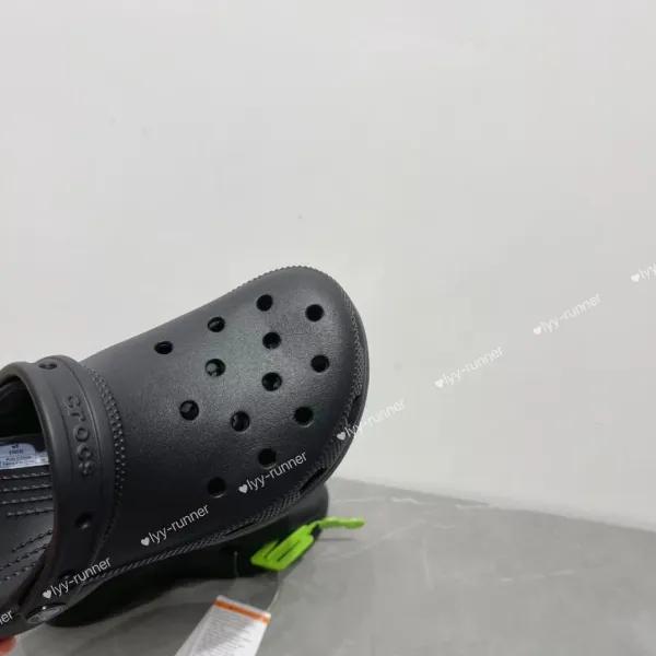 Crocs Platform Clog Black Shoes Sandals - 29