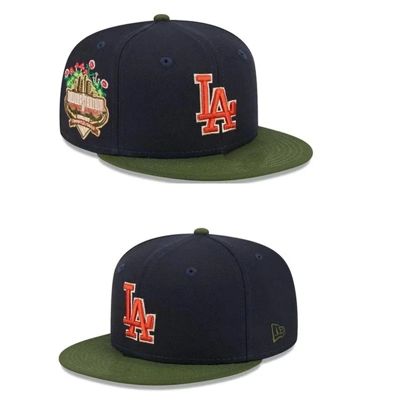 New Era LA Dodgers MLB 59FIFTY Fitted Cap Navy / Olive Green Hats
