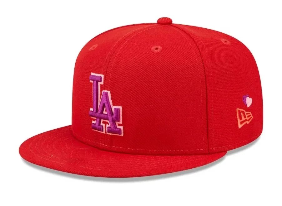 New Era Los Angeles Dodgers Black Snapback Cap Hats - 4