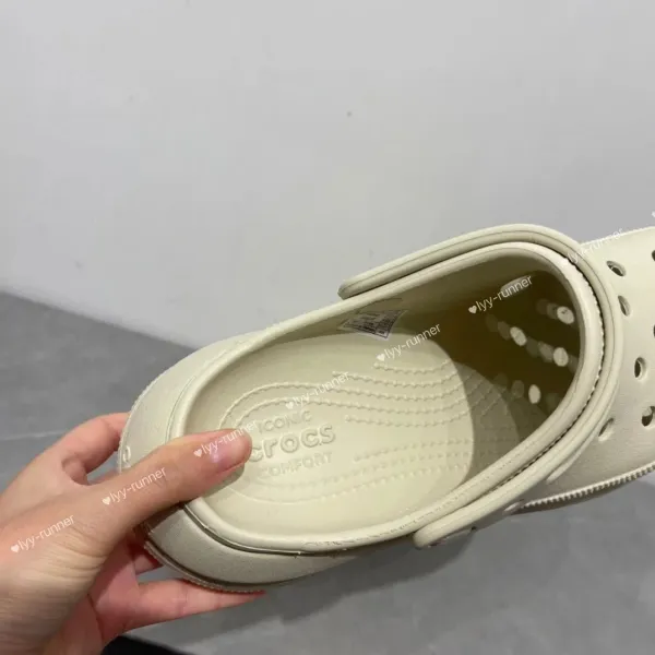 Crocs Platform Clog Black Shoes Sandals - 15