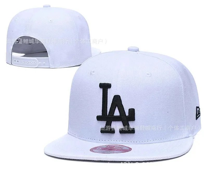 New Era MLB Los Angeles Dodgers Snapback Cap White Hats