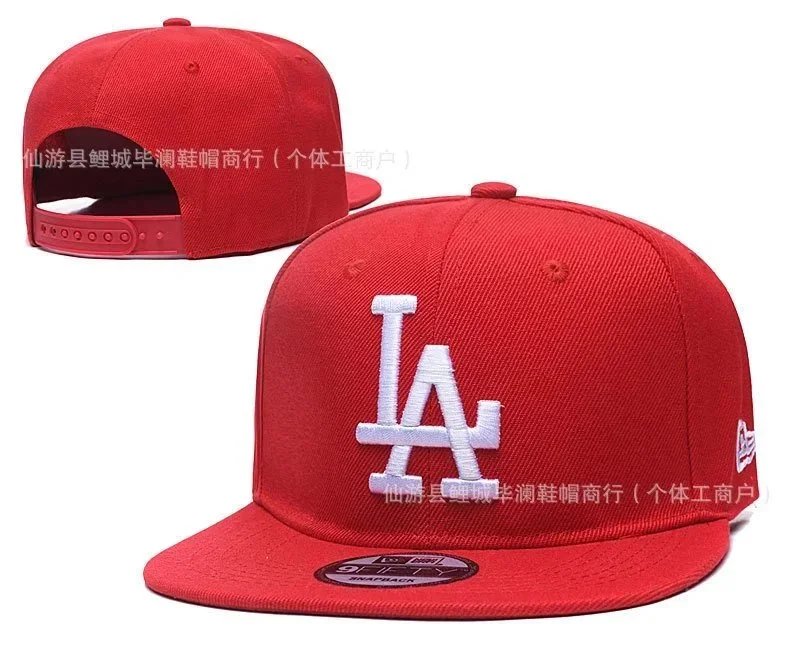 New Era LA Dodgers Snapback Cap Red Hats