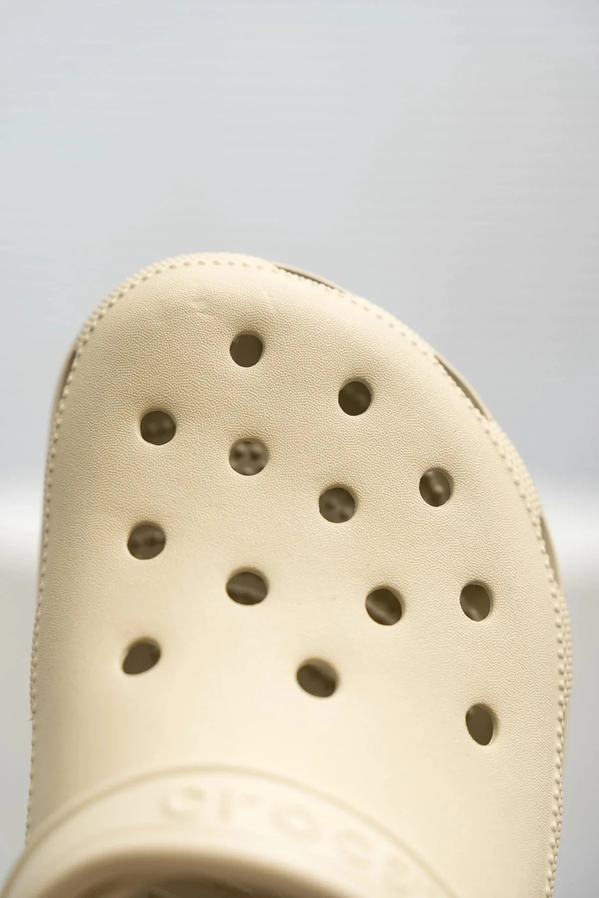 Crocs Classic Platform Clog Beige Sandals - 70