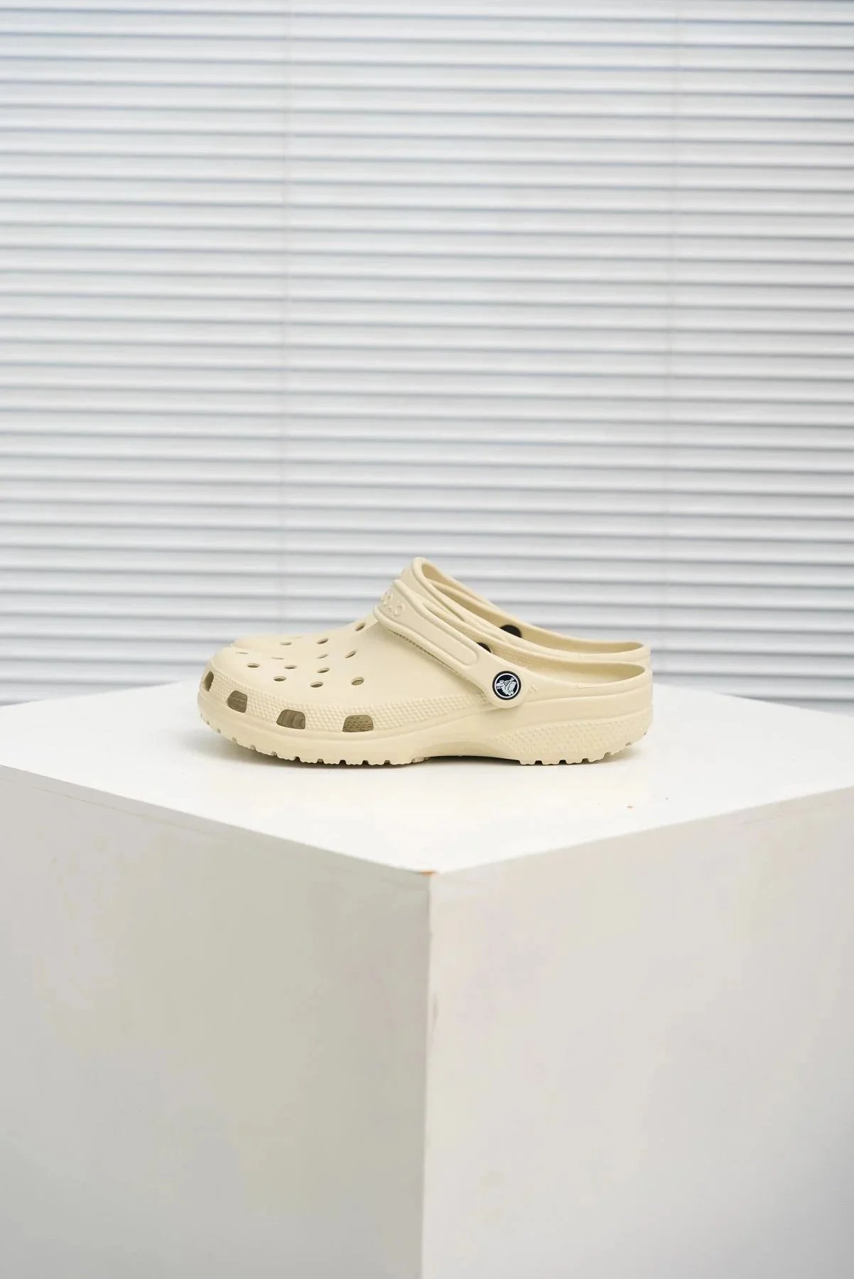 Crocs Classic Clog Beige Casual Shoes - 1