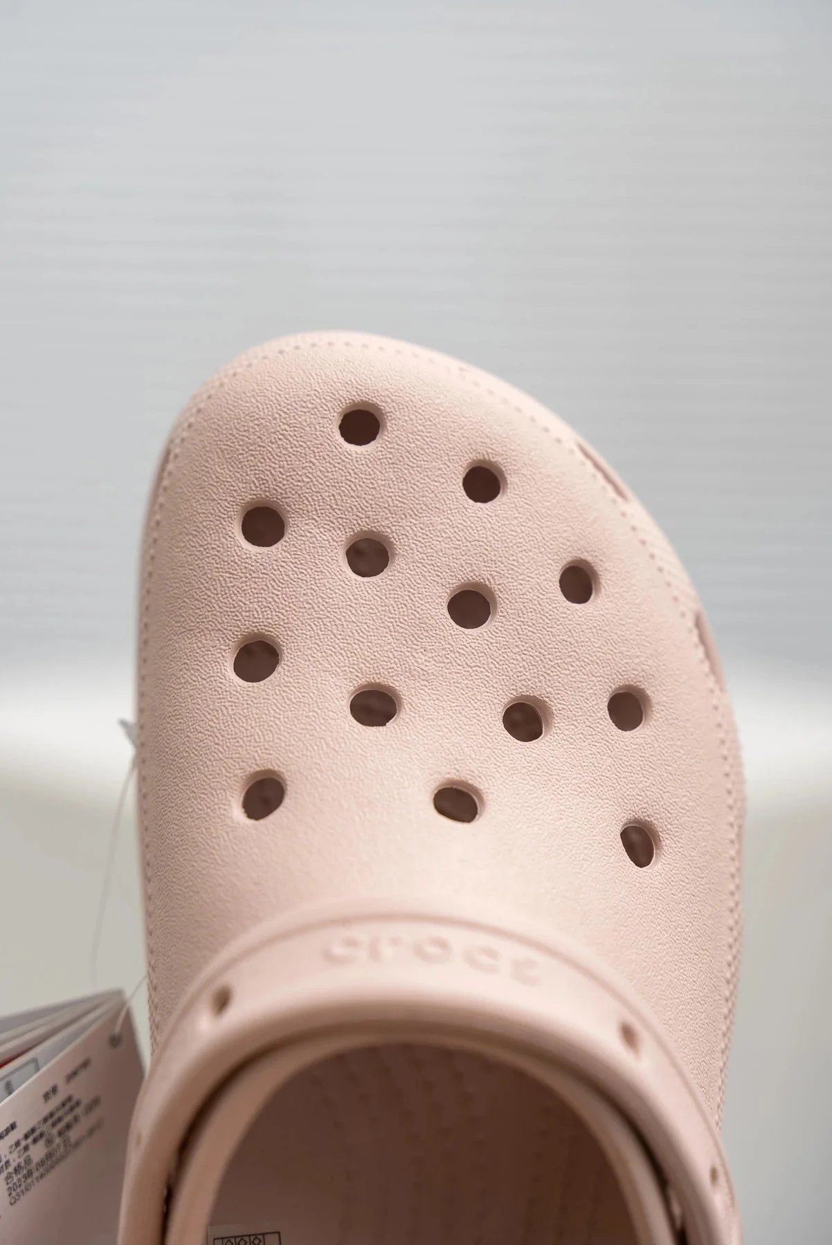 Crocs Classic Platform Clog Beige Sandals - 20