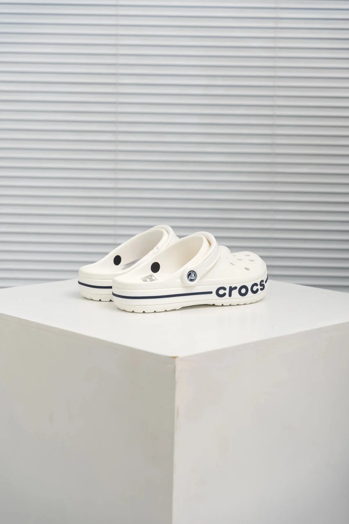 Crocs Classic Platform Clog Beige Sandals - 88