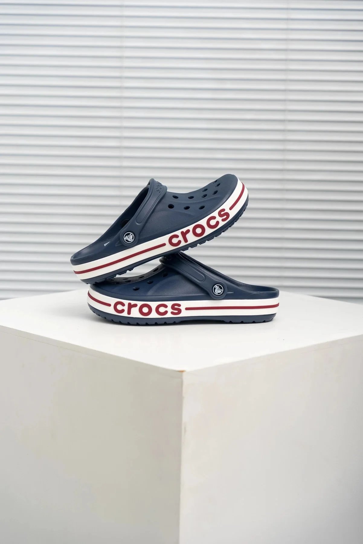 Crocs Classic Platform Clog Beige Sandals - 72