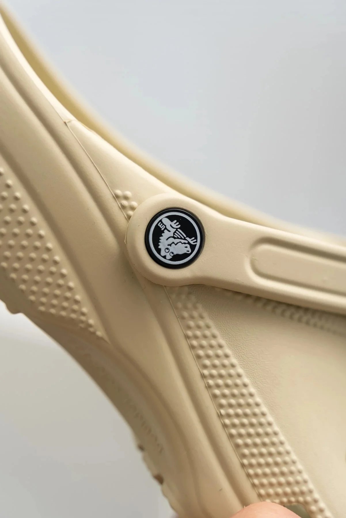 Crocs Classic Platform Clog Beige Sandals - 69