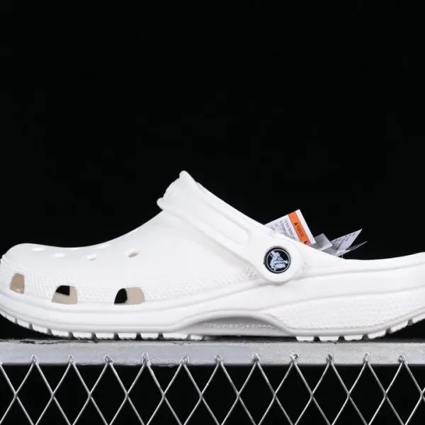 Crocs Classic Clog White Casual Shoes - 1
