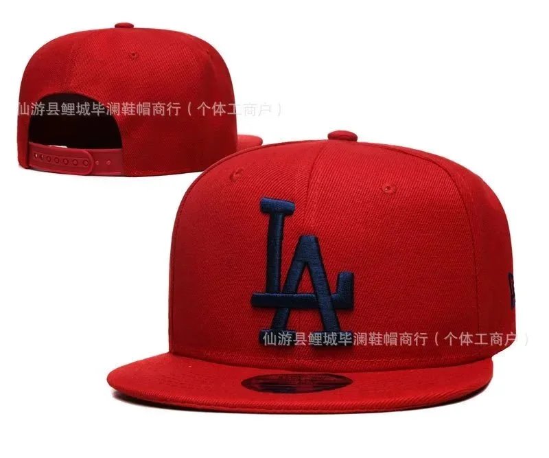 Los Angeles Dodgers Snapback Cap Red Hats