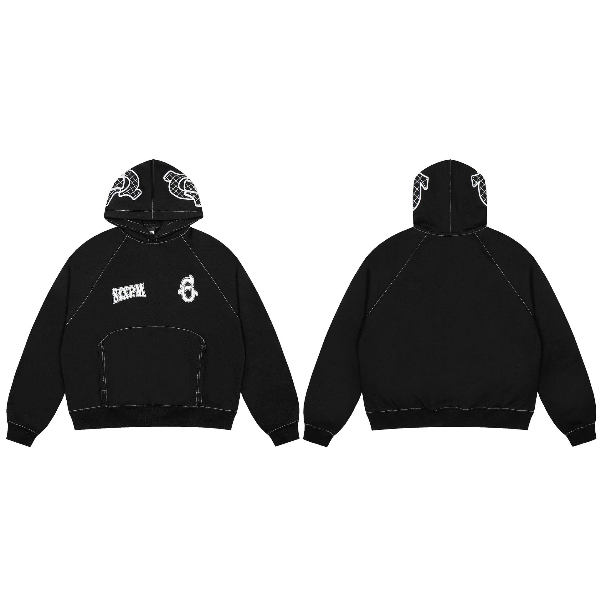 Embroidered Logo Hoodie and Pants Tracksuit photo 2