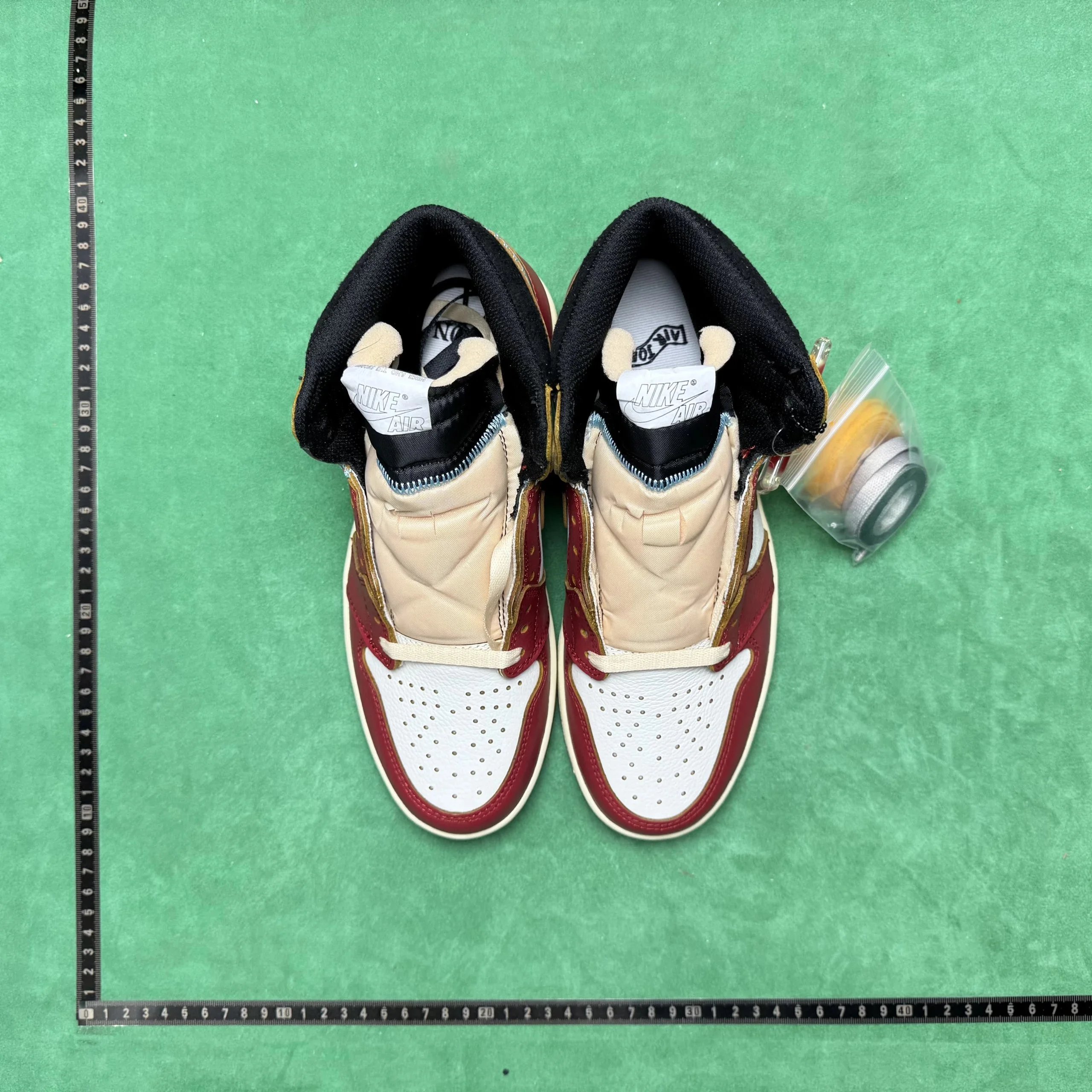 Jordan 1 G 拼接 白红灰 1.0高帮