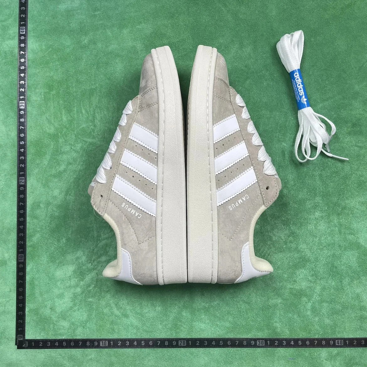 🔥1:1 batch Beige Women's adidas Campus  in the Best OopBuy Spreadsheet QC photos