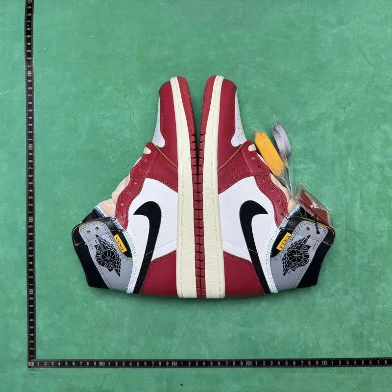 Jordan 1 G 拼接 白红灰 1.0高帮