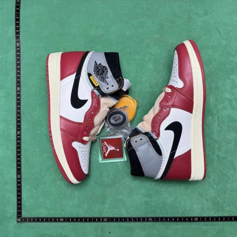 Jordan 1 G 拼接 白红灰 1.0高帮