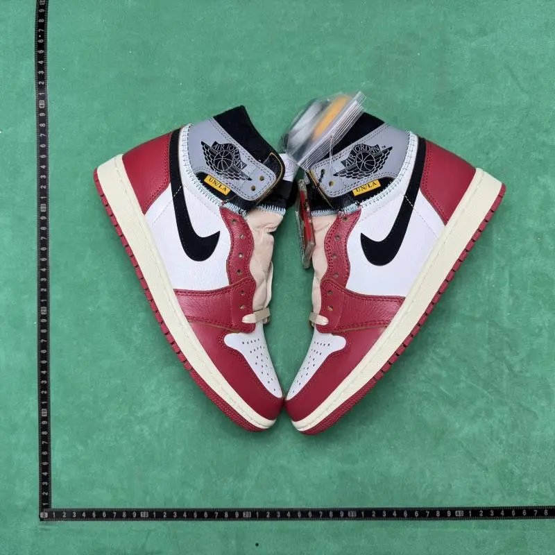 Jordan 1 G 拼接 白红灰 1.0高帮