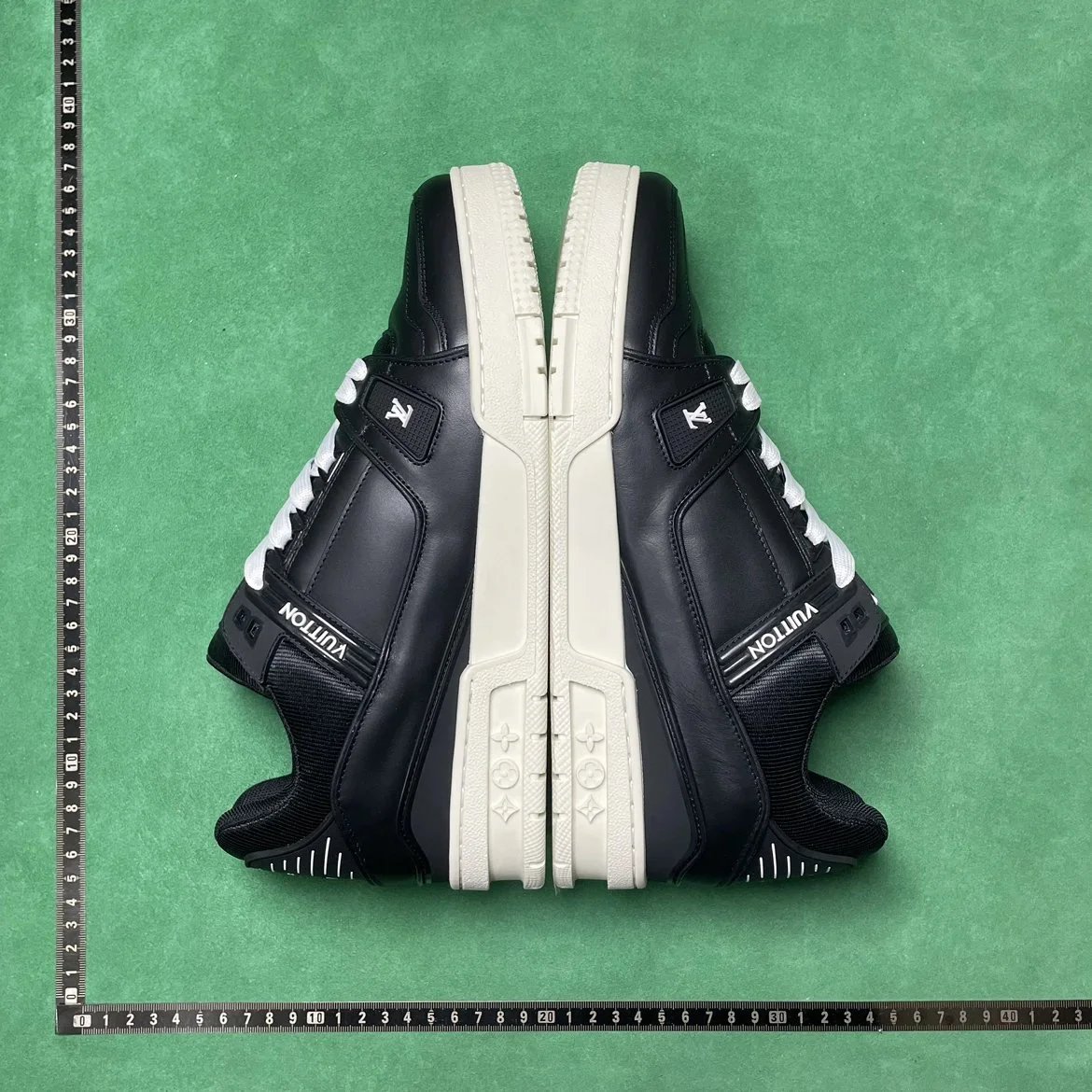 LV/PRADA BD 1 牛仔布圆头系带平跟低帮板鞋