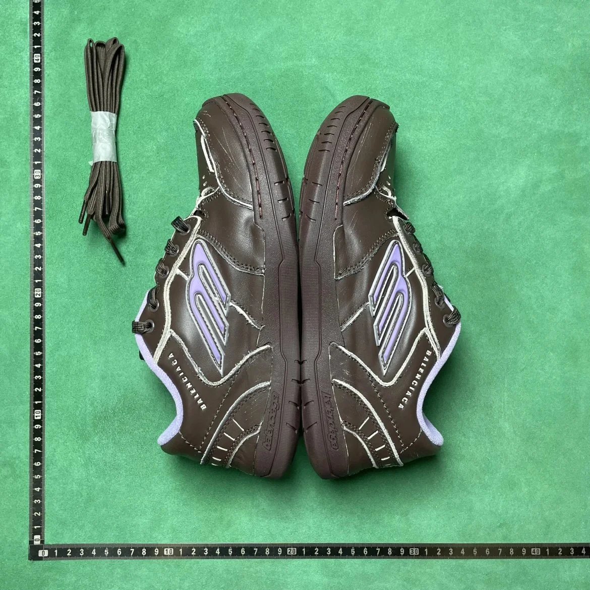 🔥1:1 batch Balenciaga Hamptons Sneaker "Grey Yellow"  in the Best OopBuy Spreadsheet QC photos