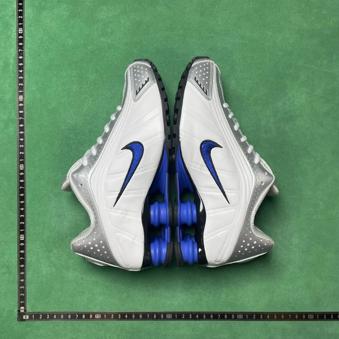 🔥1:1 batch Nike Shox R4“White/Volt”