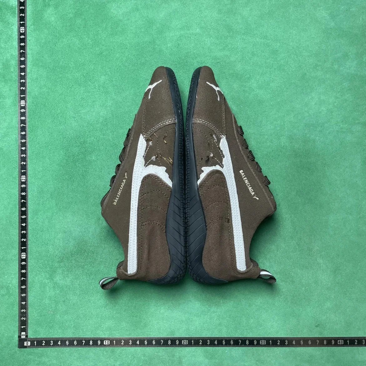 Designer Shoes S6H 牛皮绒面革圆头做旧磨损低帮生活休闲鞋