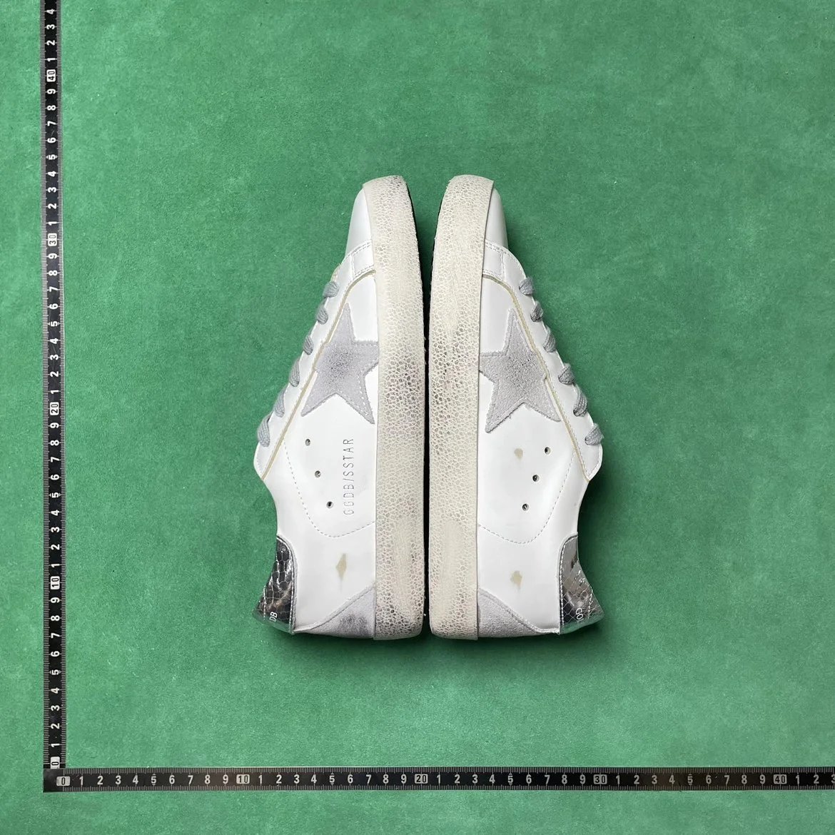 Designer Shoes BD5 牛皮漆皮做旧款 防滑舒适板鞋