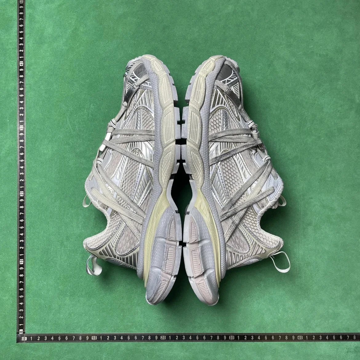 🔥1:1 batch Balenciaga Women's Gray 3Xl Extreme Lace Sneaker