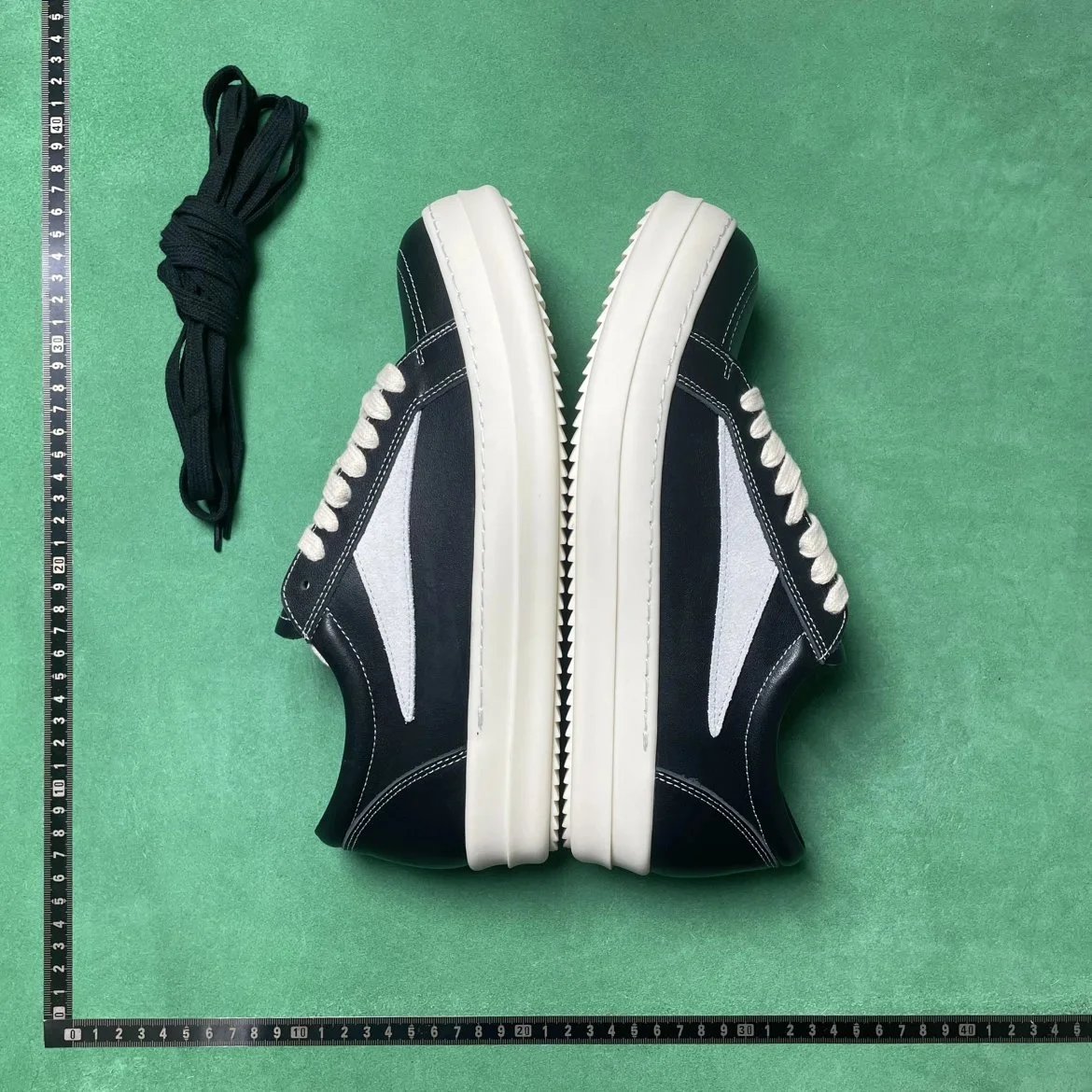 🔥1:1 batch Rick Owens EDFU Suede Leather Vintage Low 'Dust Milk'