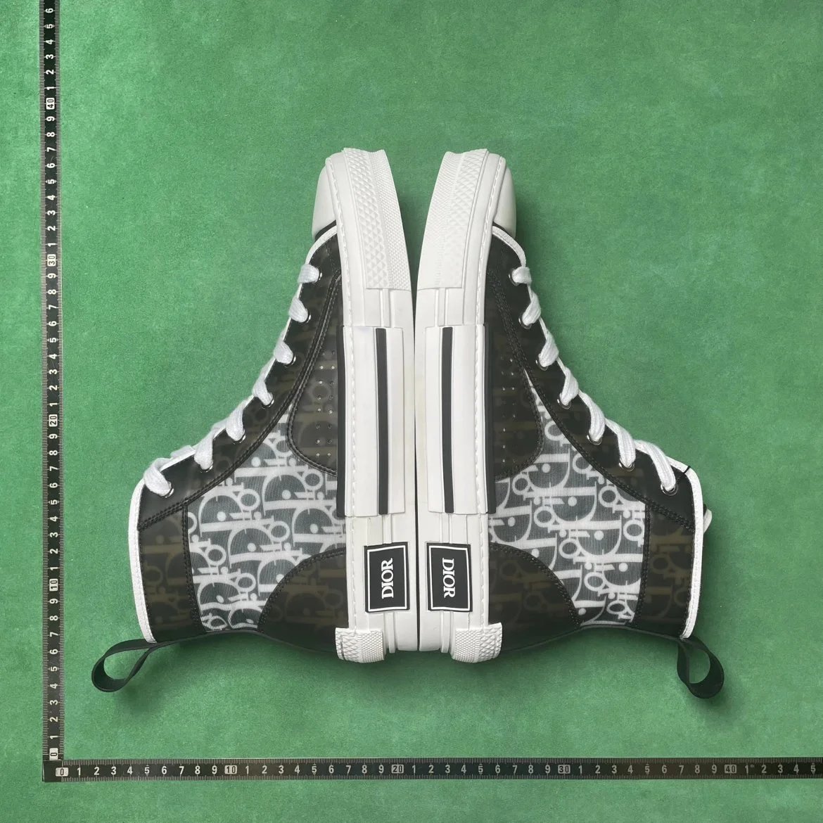🔥1:1 batch Dior Homme Leather high trainers