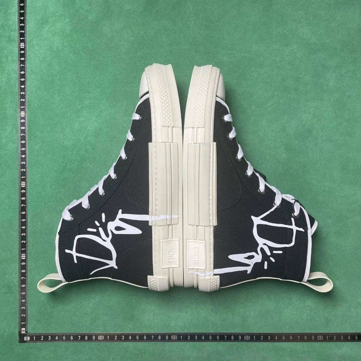 🔥1:1 batch Dior Homme Leather high trainers